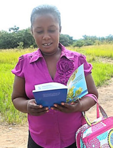 Memory Previewing Her Booklet